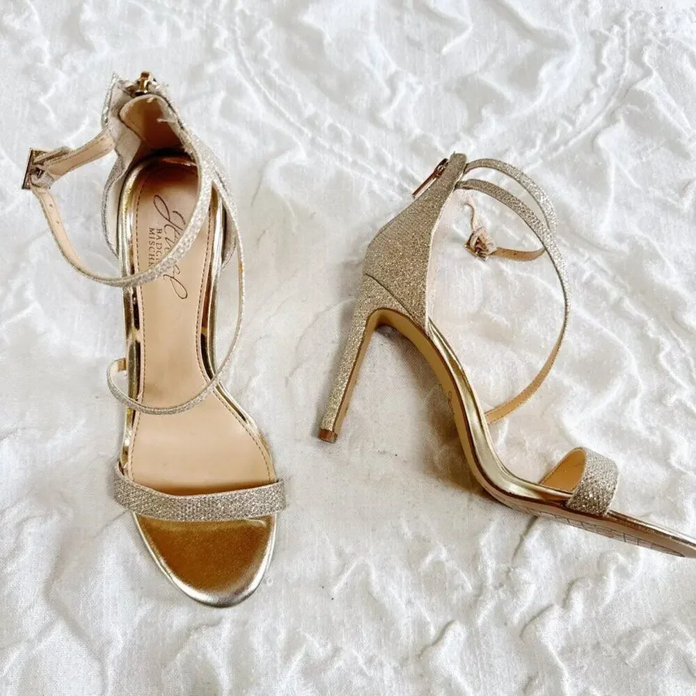 Badgley Mischka Diana Strappy Sandal Size 6 New